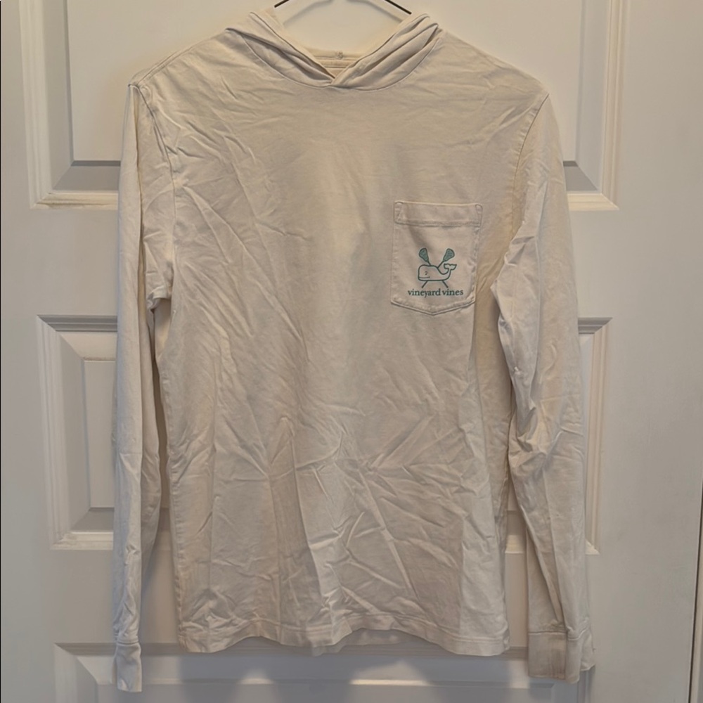 Vineyard Vines Boy’s White Long Sleeve Shirt